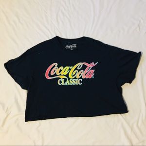 Size XL Coca Cola crop top!